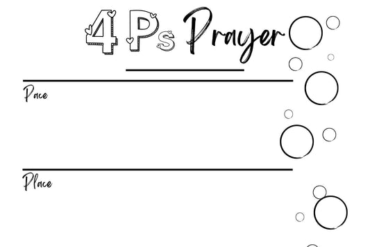 4P's Prayer Template