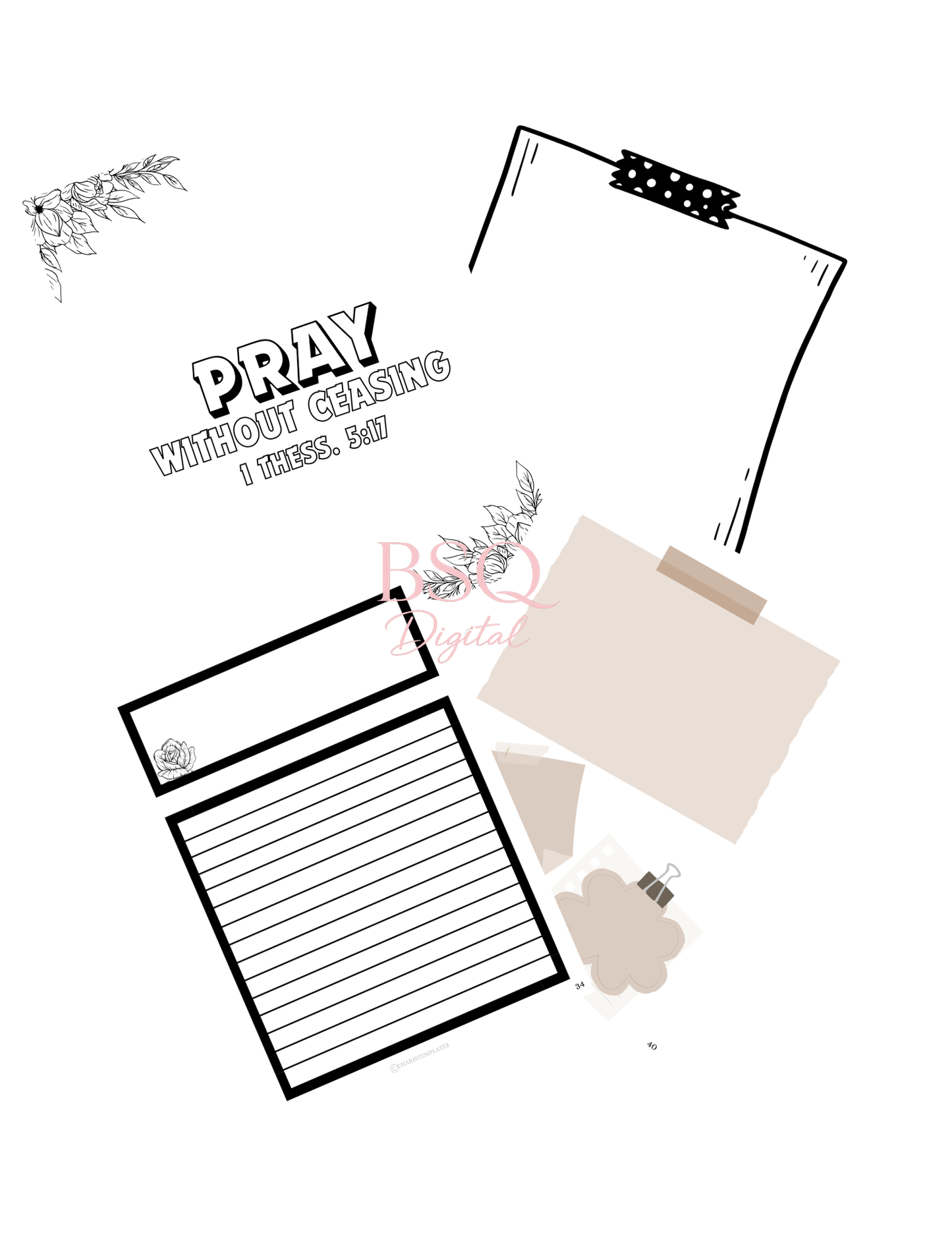 Prayer Templates