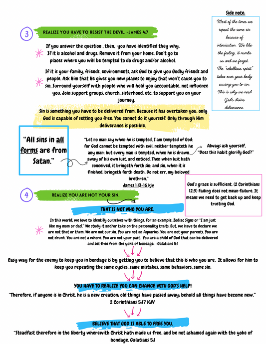 “Turning from Sin”