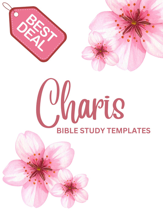 Charis Digital Bible Study Template Book