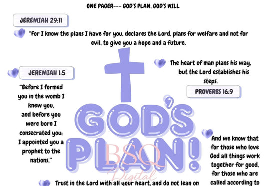 "God's Plan, God's Will"