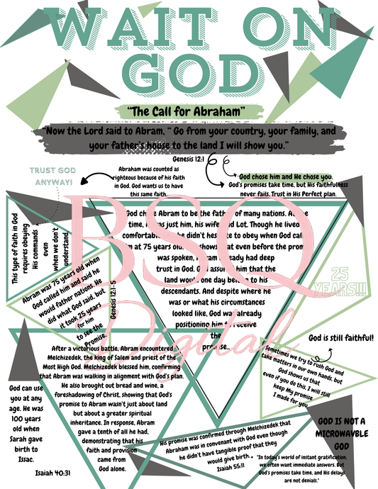 “Wait On God”