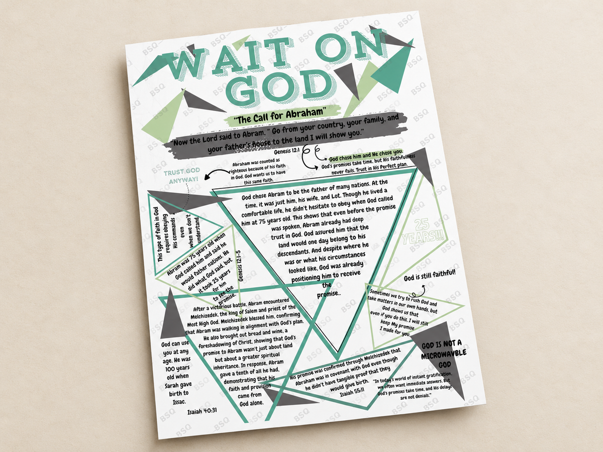 “Wait On God”